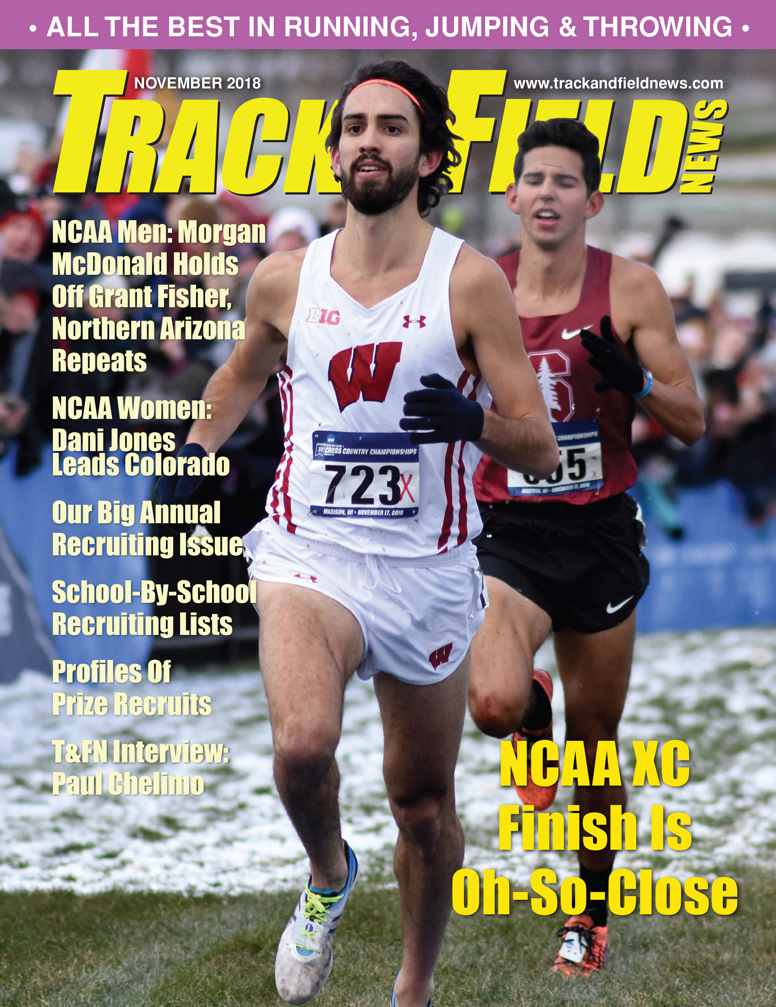 COVER — November (Sean Hartnett) - Track & Field News