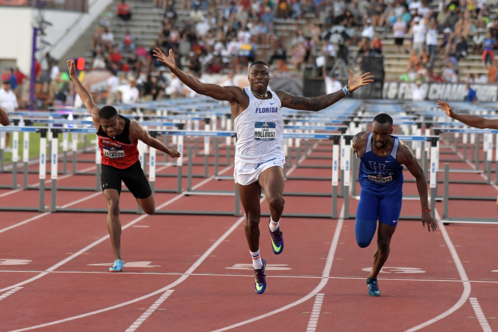 NCAA Men’s 110 Hurdles — A Summit Race Worth Every Penny Track