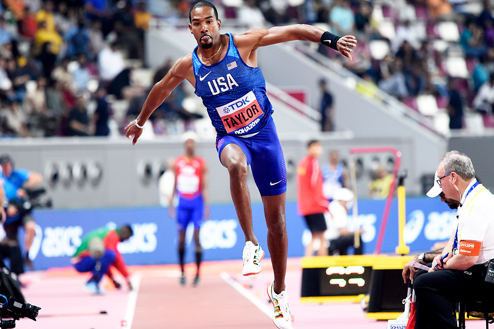 World Champs Men's Triple Jump: Taylor Takes Title No. 4 - Track & Field  News