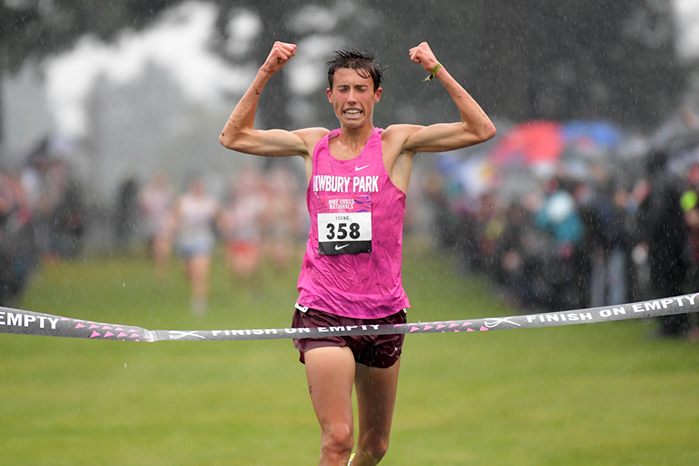 Nike Cross Nationals Boys — Young Cracks Course Record - Track & Field News
