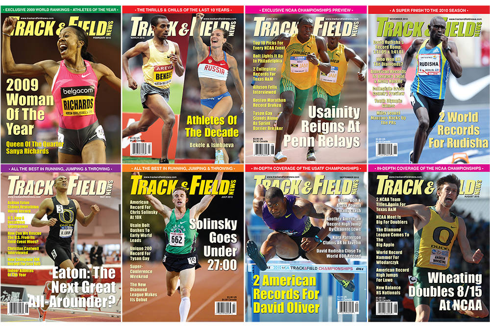 For Subscribers: ’10 Issues Now In Digital Archive - Track & Field News