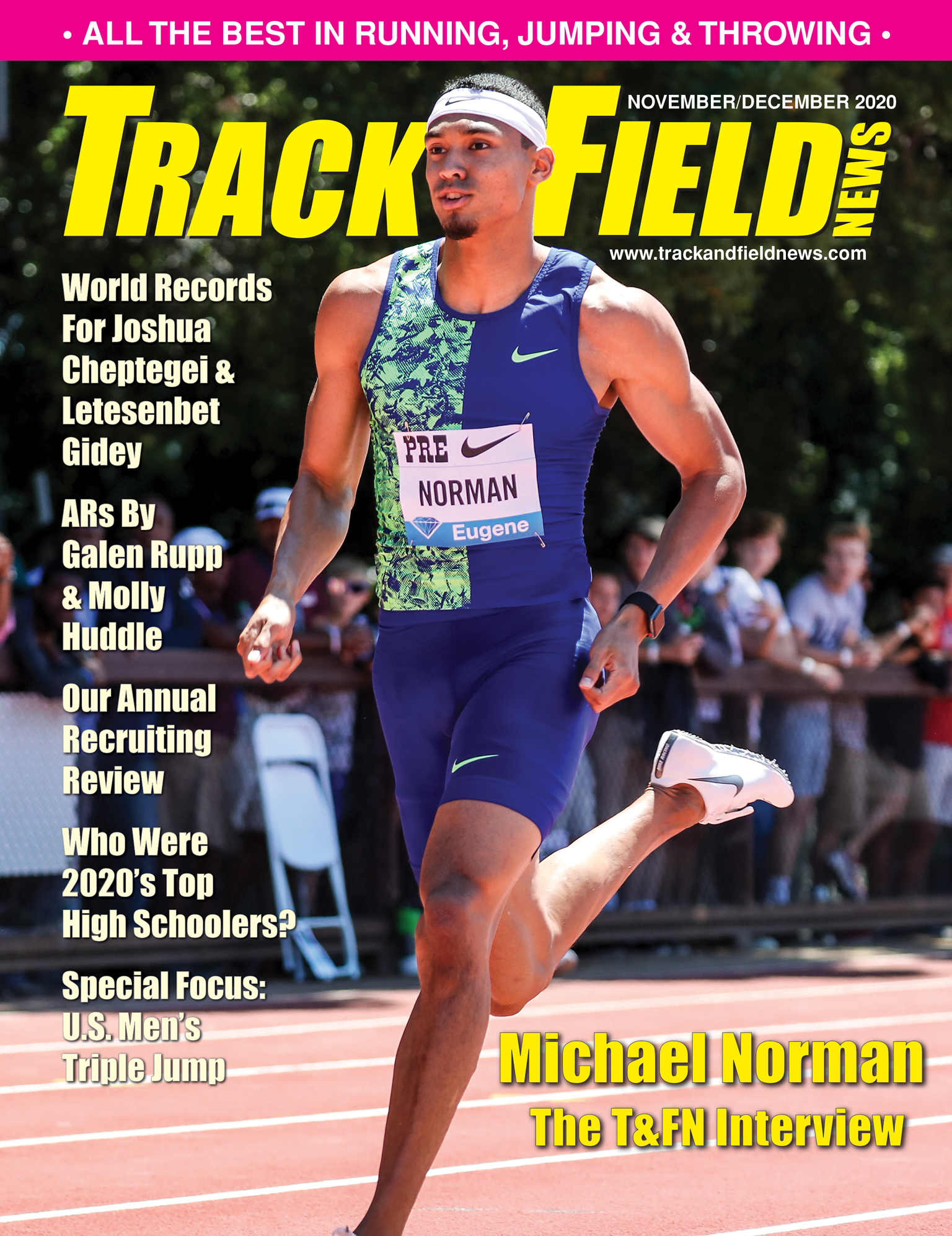 November December 2020 Cover Track & Field News