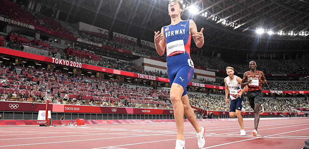 Olympic Men's 1500 — Chalk One Up For The Kid - Track & Field News