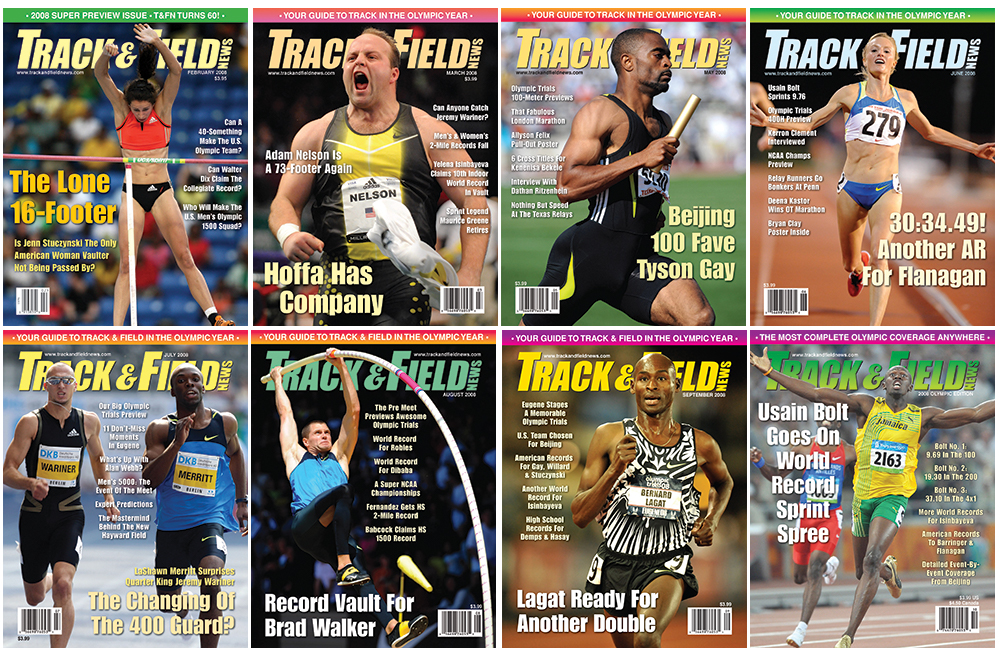 For Subscribers: ’08 Issues Now In Digital Archive - Track & Field News