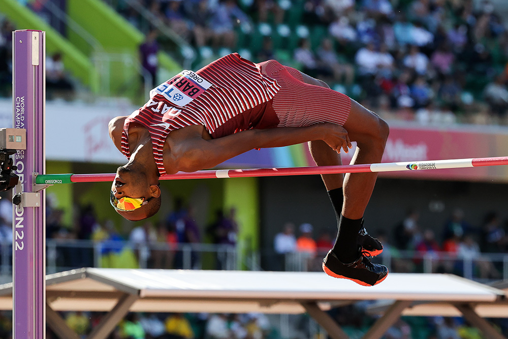 World Champs Men's High Jump — 3 In A Row - Track & Field News