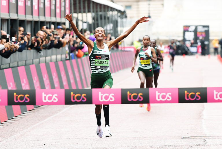 London Marathon Women — Hassan Strikes Late In Debut Track & Field News