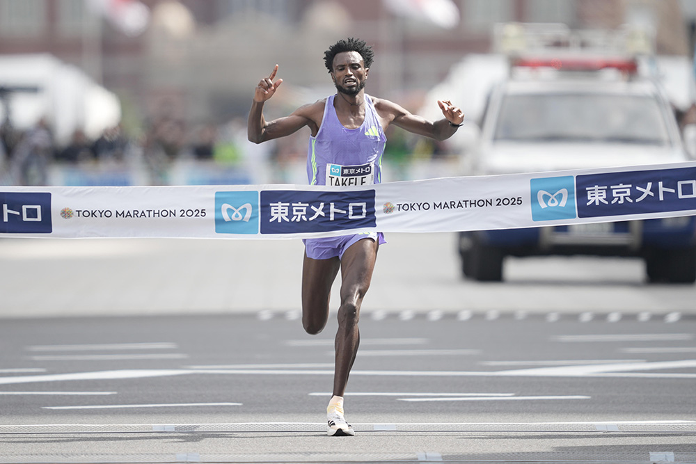Steepler Tokyo Marathon — Ex-Steepler Takele & Defender Asefa - Track & Field News