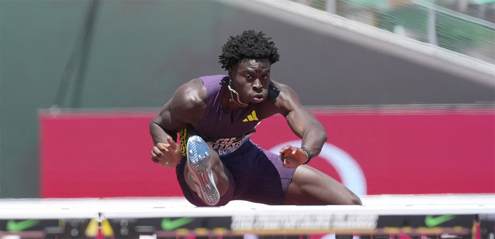 Budapest CT — WR-Holder Tharp Confirms His Quality - Track & Field News