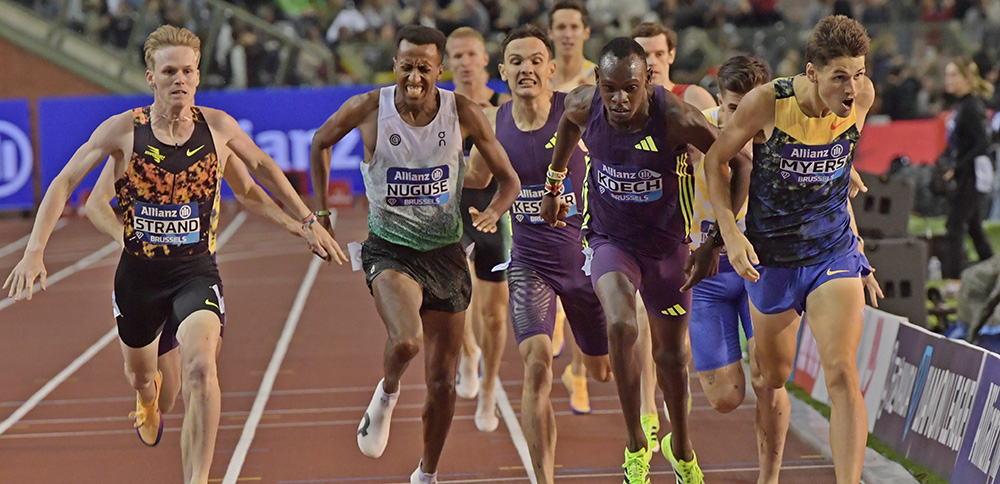 DL Final Day 1 Men — Myers Takes Delightfully Unpredictable 1500