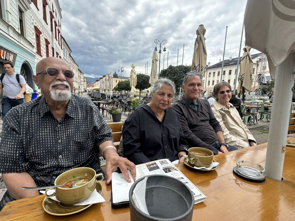 Anjan & Jaya Bhattacharyya, Tim Bianchi & Melanie Truan