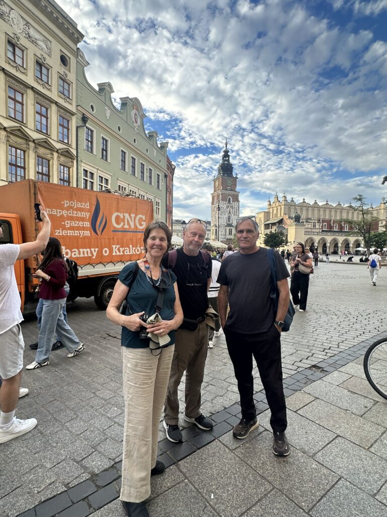 Melanie Truan, Rory Osborne & Tim Bianchi In Krakow