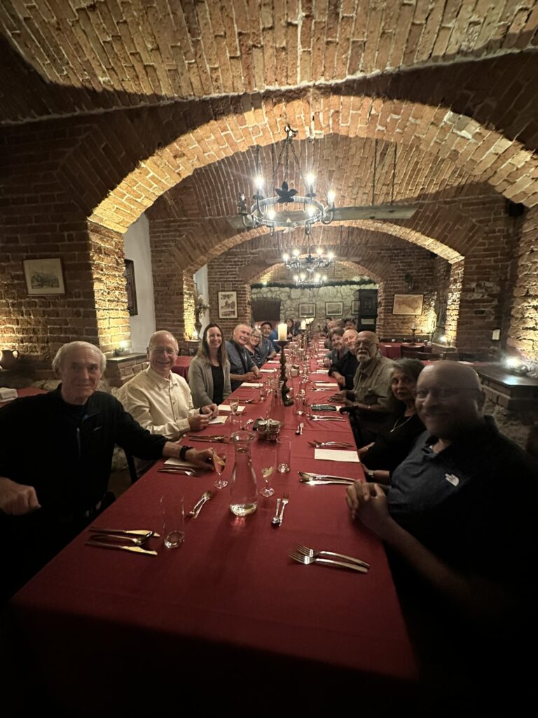 The Krakow Dinner Surely The Longest Table We've Ever Had!